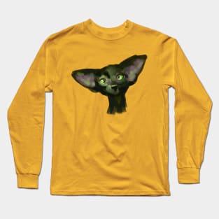 kitten cat bengal Long Sleeve T-Shirt